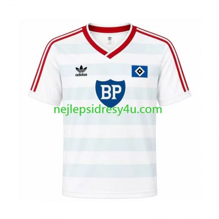 Fotbalový Dres Hamburger SV Retro Venkovní 1986